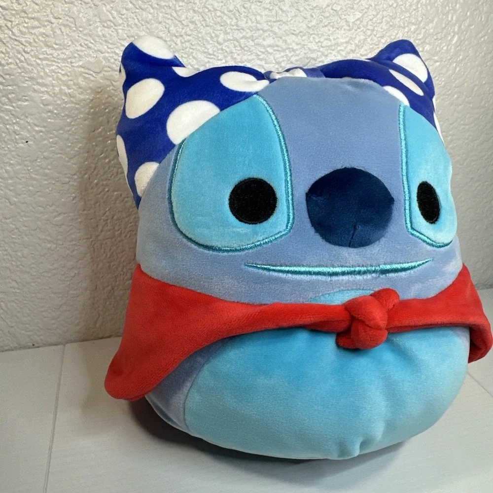 8-Inch Squishmallows Disney's Lilo‎ and Stitch Laundry Superhero Plush